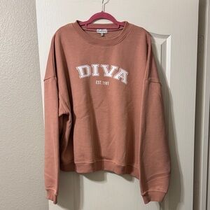 In the style 22 Pink Sweatshirt